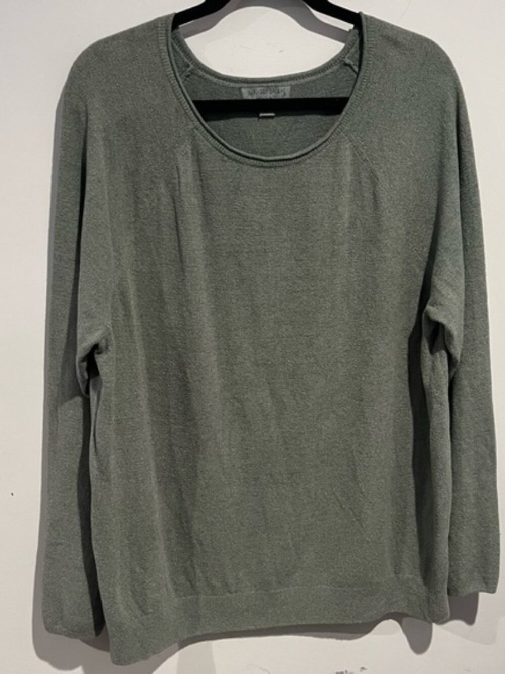 Barefoot Dreams Women’s Cozy Chic Ultra Lite Green Pullover, Size 1X